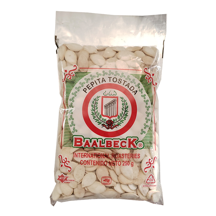 BOLSA DE PEPITA SALADA DE 250g